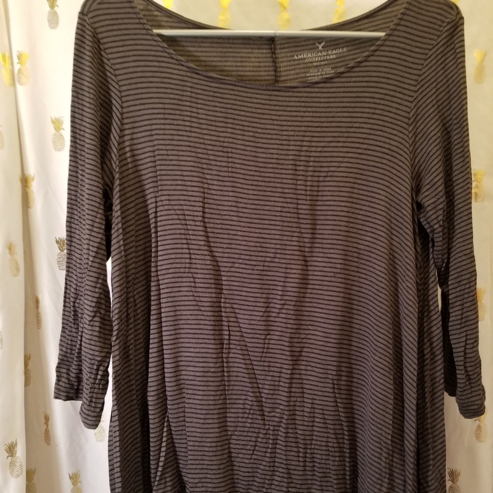 3/4 Sleeve Flowy Top